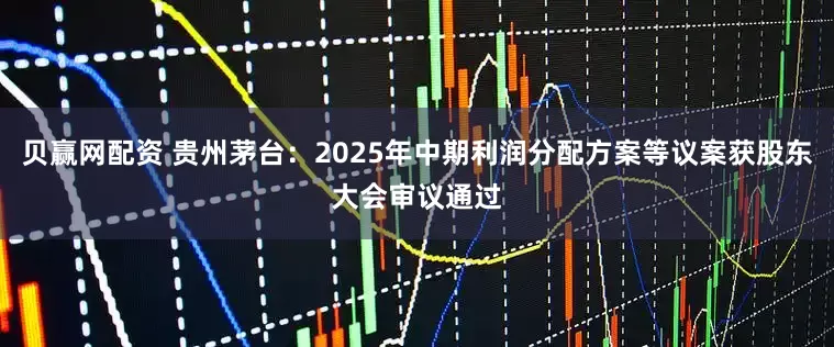 贝赢网配资 贵州茅台：2025年中期利润分配方案等议案获股东大会审议通过